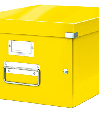 LEITZ opbergbox Click & Store WOW, DIN A4, geel