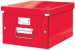 LEITZ opbergbox Click & Store WOW, DIN A4, rood