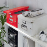 LEITZ opbergbox Click & Store WOW, DIN A4, rood
