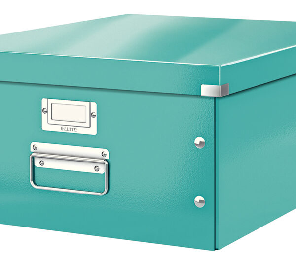LEITZ opbergbox Click en Store WOW, DIN A3, ijsblauw