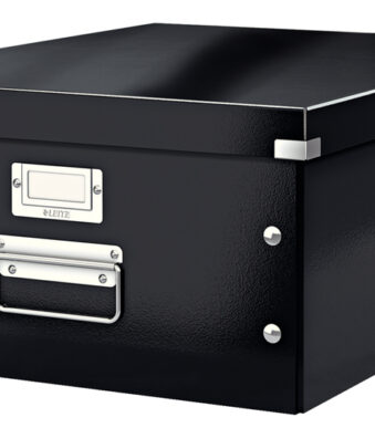LEITZ opbergbox Click & Store WOW, DIN A3, zwart
