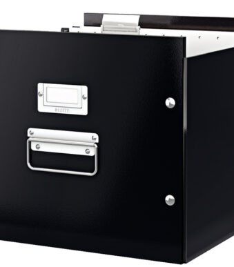 LEITZ hangmappenbox Click en Store, zwart