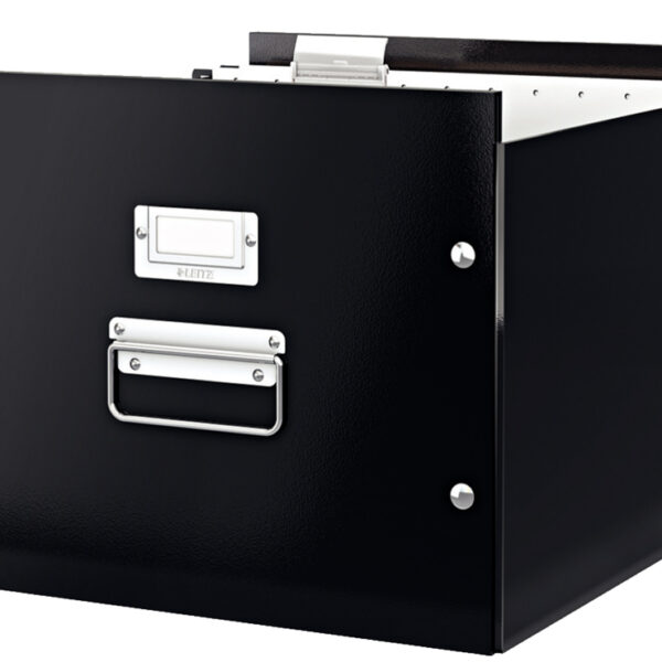 LEITZ hangmappenbox Click en Store, zwart