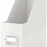 LEITZ tijdschriftencassette Click & Store WOW, A4, massief karton, wit