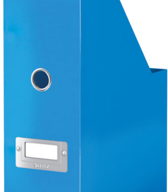LEITZ tijdschriftencassette Click & Store WOW, A4, massief karton, blauw