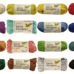 Gekleurd gesorteerde natuurlijke raffiabast