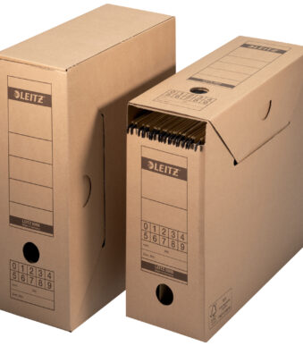 LEITZ hangmappen-Archief, van golfkarton, natron