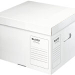 LEITZ Archief-dekseldoos Infinity, zuurvrij, wit