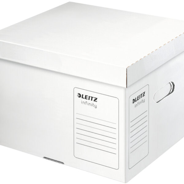 LEITZ Archief-dekseldoos Infinity, zuurvrij, wit