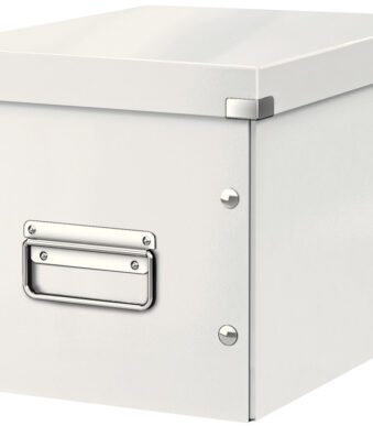LEITZ opbergdoos Click & Store WOW Cube M, wit