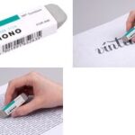 Tombow natuurrubber vlakgum 'MONO zand', grijs, voor inkt