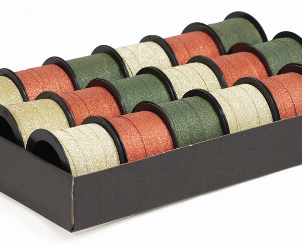 Clairefontaine geschenklint op spoel 'Fantasy', glitter
