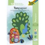 folia gekleurd-papier blok, DIN A4, 130 g/m2, 20 vel