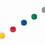 MAUL magneet MAULsolid, hechtkracht: 0,15 kg, kleuren assorti, 15 mm