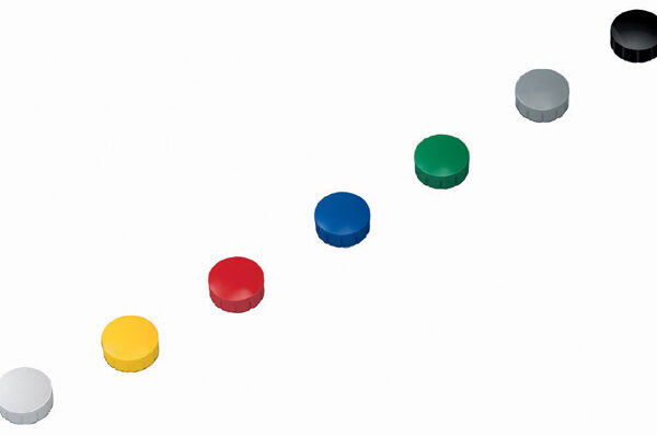 MAUL magneet MAULsolid, hechtkracht: 0,15 kg, kleuren assorti, 15 mm