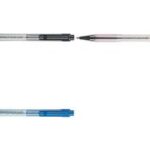 Pilot balpen met drukmechanisme, medium punt, blauw