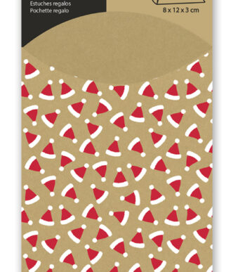 Cadeau-etui 'Kerstmuts' van Clairefontaine