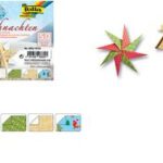 Crepepapier vellen 'Kerst', 100 x 100 mm, 80 g/m²