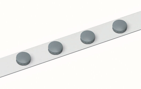 MAUL Ferrolijst standaard, wit, maat: (B)50 x (H)1.000 mm