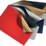 Cadeaupapier tweekleurig zilver/goud