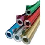 Aluminiumfolie 'Sterretjes', 500 mm x 10 m, blauw