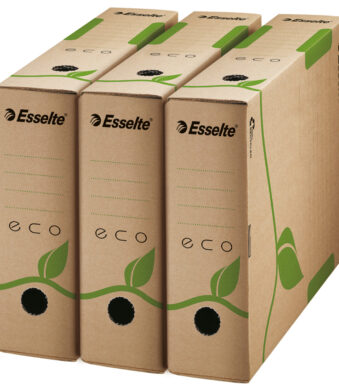 Esselte Archief-huls ECO, DIN A4, bruin, (B)80 mm