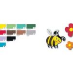 Mosrubberen vellen, 290 x 400 mm, smaragdgroen