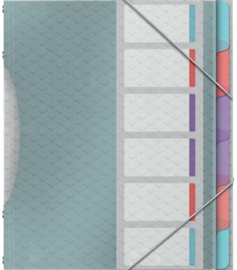 Esselte - Organizer - 6 Vakken - A4 - PP - Colour'Breeze