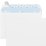 GPV envelop, 162x229 mm, wit, z. venster, 80 g/m2, zelfkl., 70 st