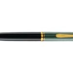 Pelikan balpen 'Soeverein 400', zwart/groen.