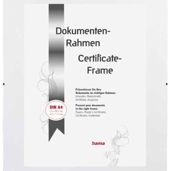 hama randloze fotolijst ´Clip-Fix´, 21,0 x 29,7 cm