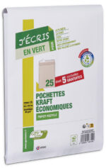 GPV akte-envelop Green ECO, C5, 16,2 x 22,9 cm, zelfklevend, bruin, zonder venster, 25 st.
