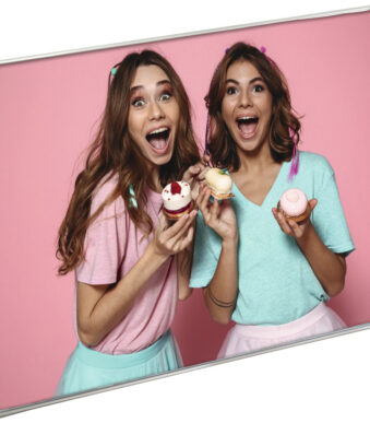 hama fotolijst, van acryl, liggend formaat, 10 x 15 cm