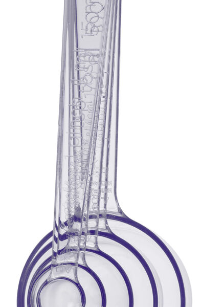 GastroMax maatlepels, kunststof, set van 5