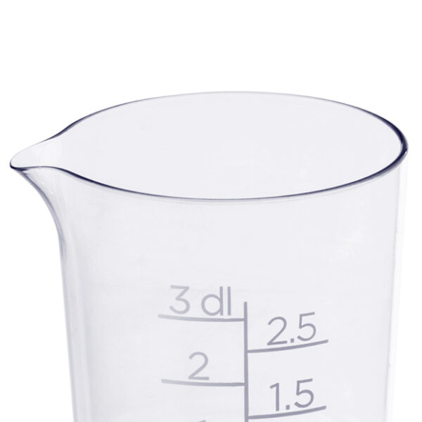 GastroMax maatbeker, 0,3 liter, transparant