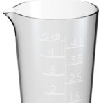 GastroMax maatbeker, 0,5 liter, transparant