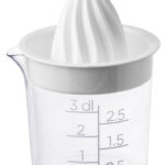 Citruspers transparant/wit