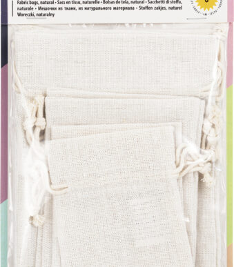 Stofzakken van natuurlijke materialen, 3 maten