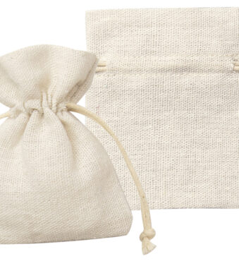 Stofzakken van natuurlijke materialen, 3 maten