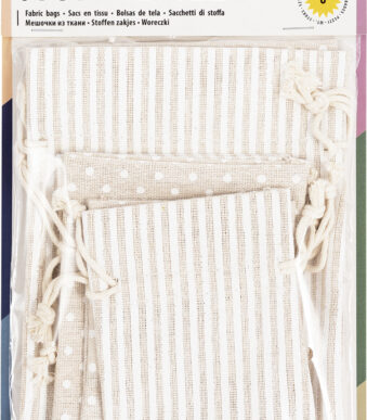 Stofzakken met bedrukt motief, 3 maten