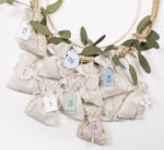 Adventskalender set basis, stofzak, 49-delig.