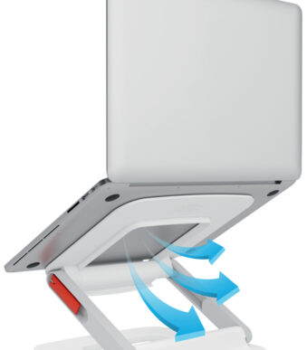 Leitz notebookstandaard Ergo, kunststof, wit.