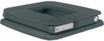 LEITZ Notebook-standaard Ergo, van kunststof, donkergrijs