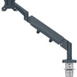 LEITZ monitorarm Ergo, armlengte: 453 mm, fluweelgrijs