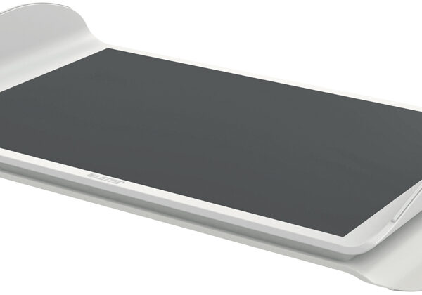 LEITZ voetensteun Ergo, kunststof, lichtgrijs