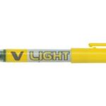 PILOT Liquid-Ink tekstmarker V Light, kleur: geel