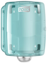 Tork afrolrek voor schoonmaakrollen, maximaal formaat, turquoiseblauw