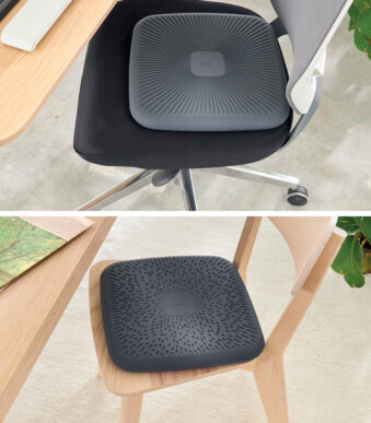 LEITZ zitkussen Ergo Active Balance, fluweelgrijs