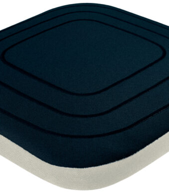 LEITZ zitkussen Ergo Active Balance met stoffen bekleding, fluweelgrijs