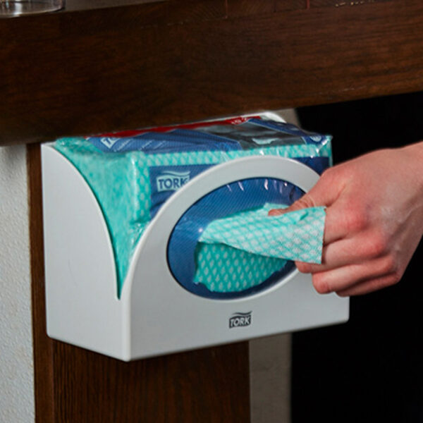 TORK reinigingsdoek-dispenser PERFORMANCE, kunststof, wit